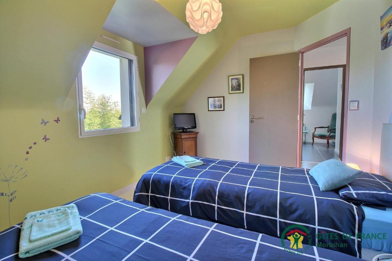 Villa Le Nid Breton Bignan Eksteriør billede